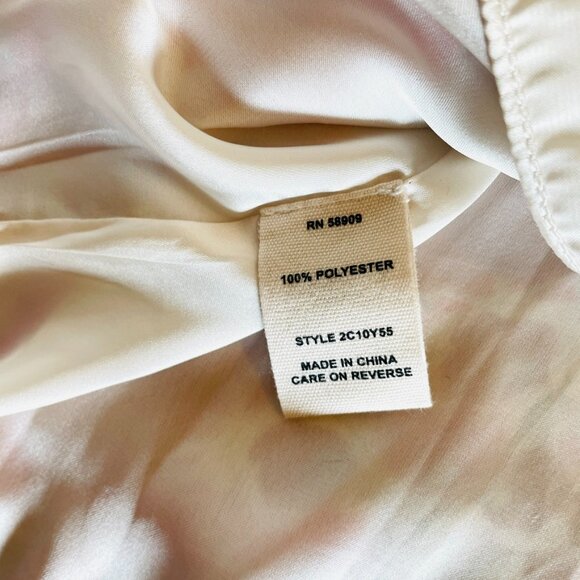 Sophie Max Floral Flowy Handkerchief Hem Maxi Dress Small - Picture 16 of 16